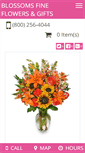 Mobile Screenshot of blossomsfineflowers.com